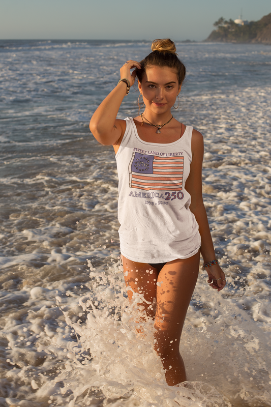 Sweet Land of Liberty - America 250 Flag Tank