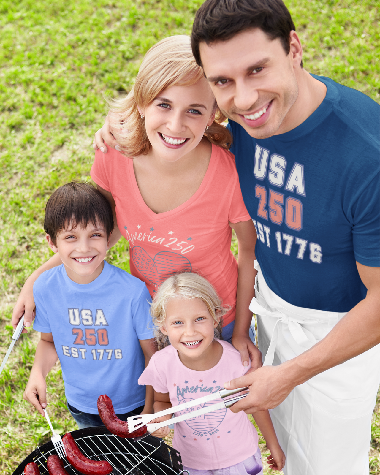 USA 250 - EST 1776 Youth Tee