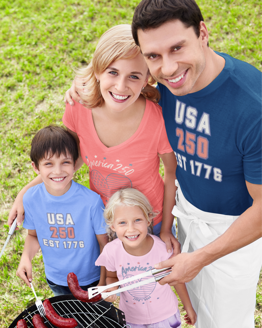 USA 250 - EST 1776 Youth Tee