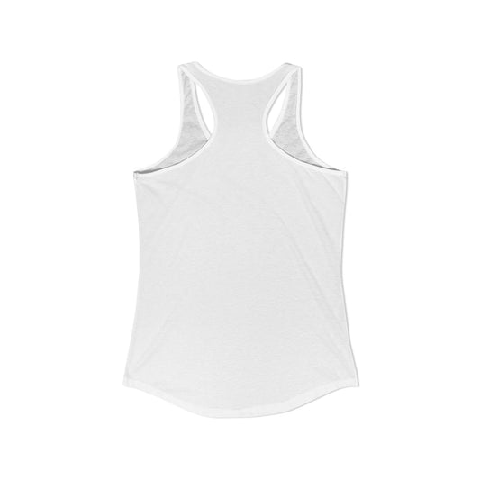 Red, White & Tan Lines Patriotic Racerback Tank | Coastal Beach Tank Top | Summer Americana Tank