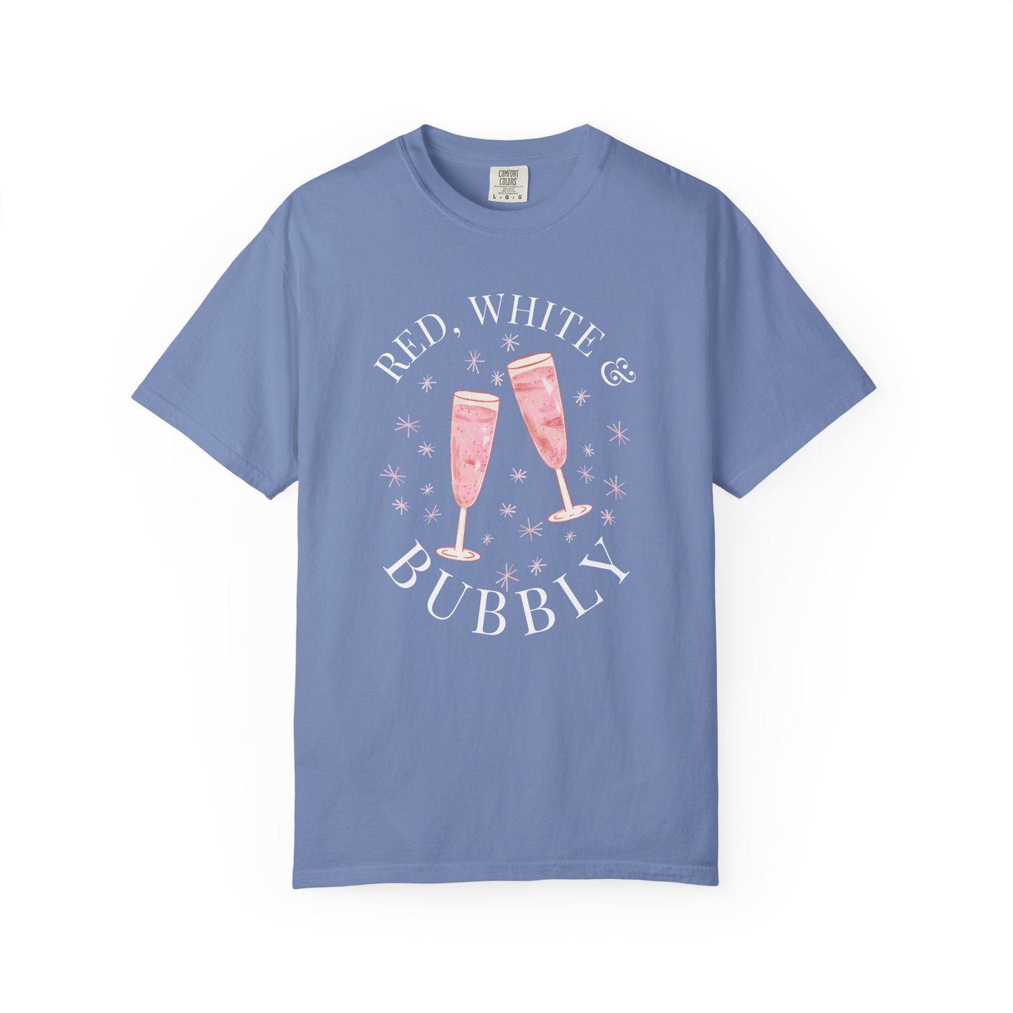 Red, White & Bubbly Tee