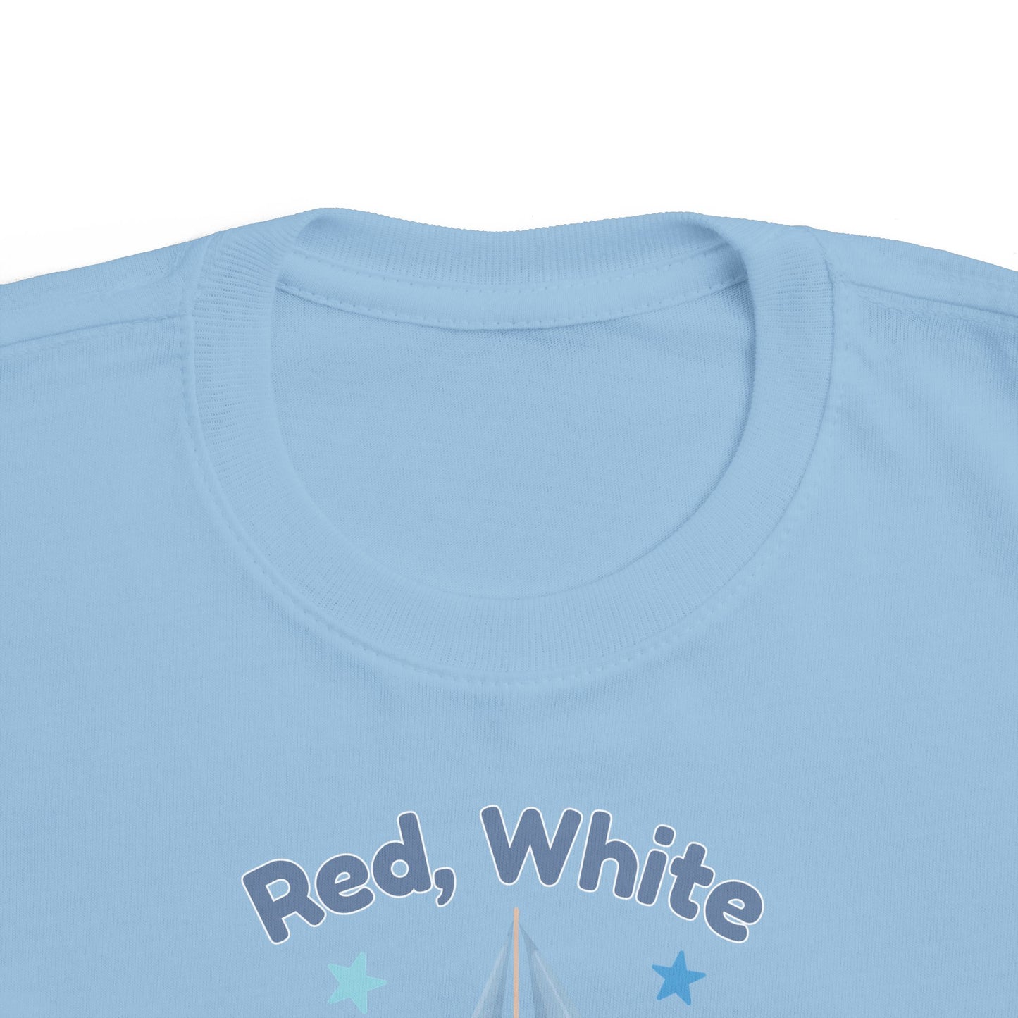 Red, White & Rowdy Toddler Tee