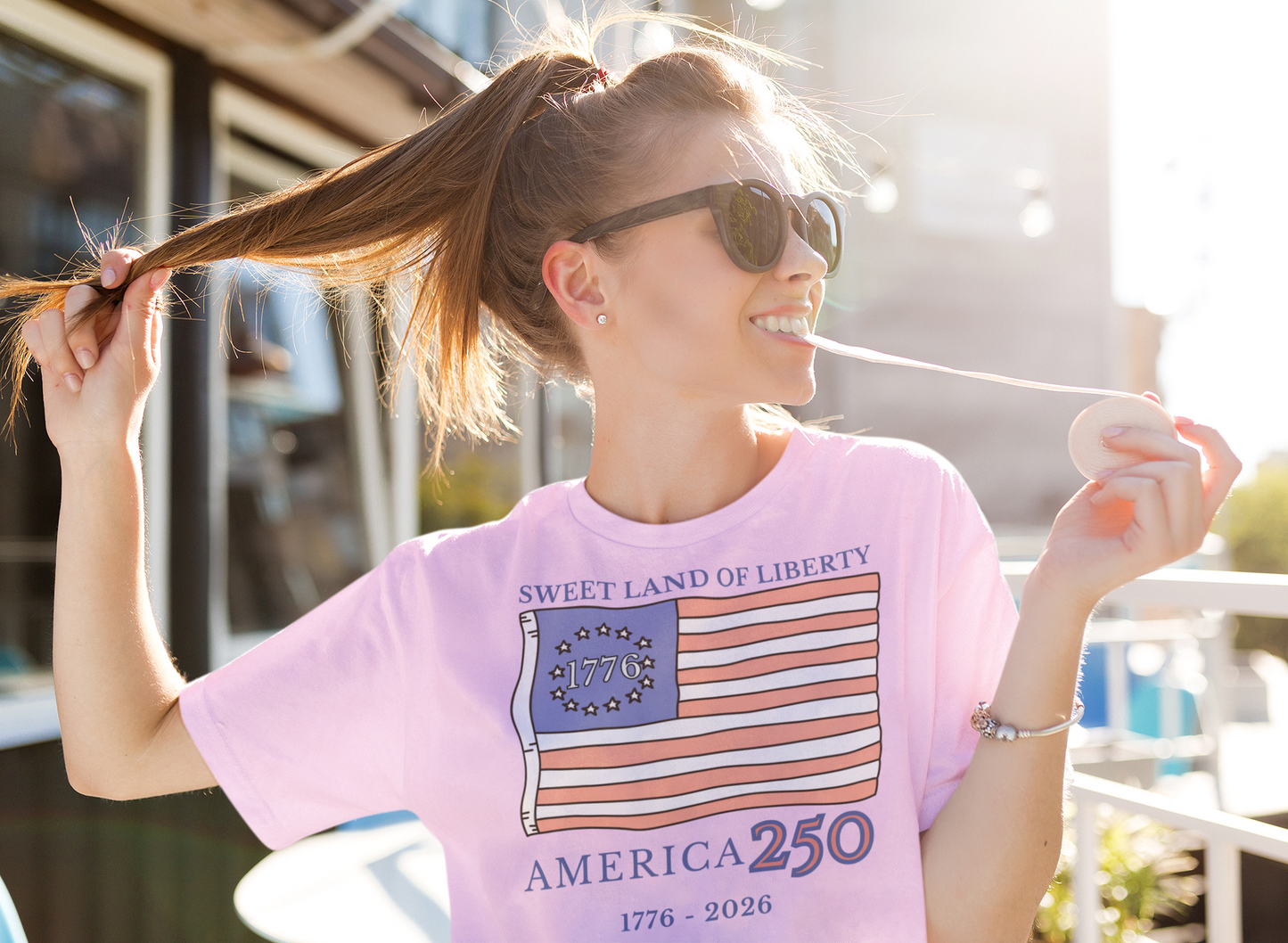 Sweet Land of Liberty - America 250 Tee