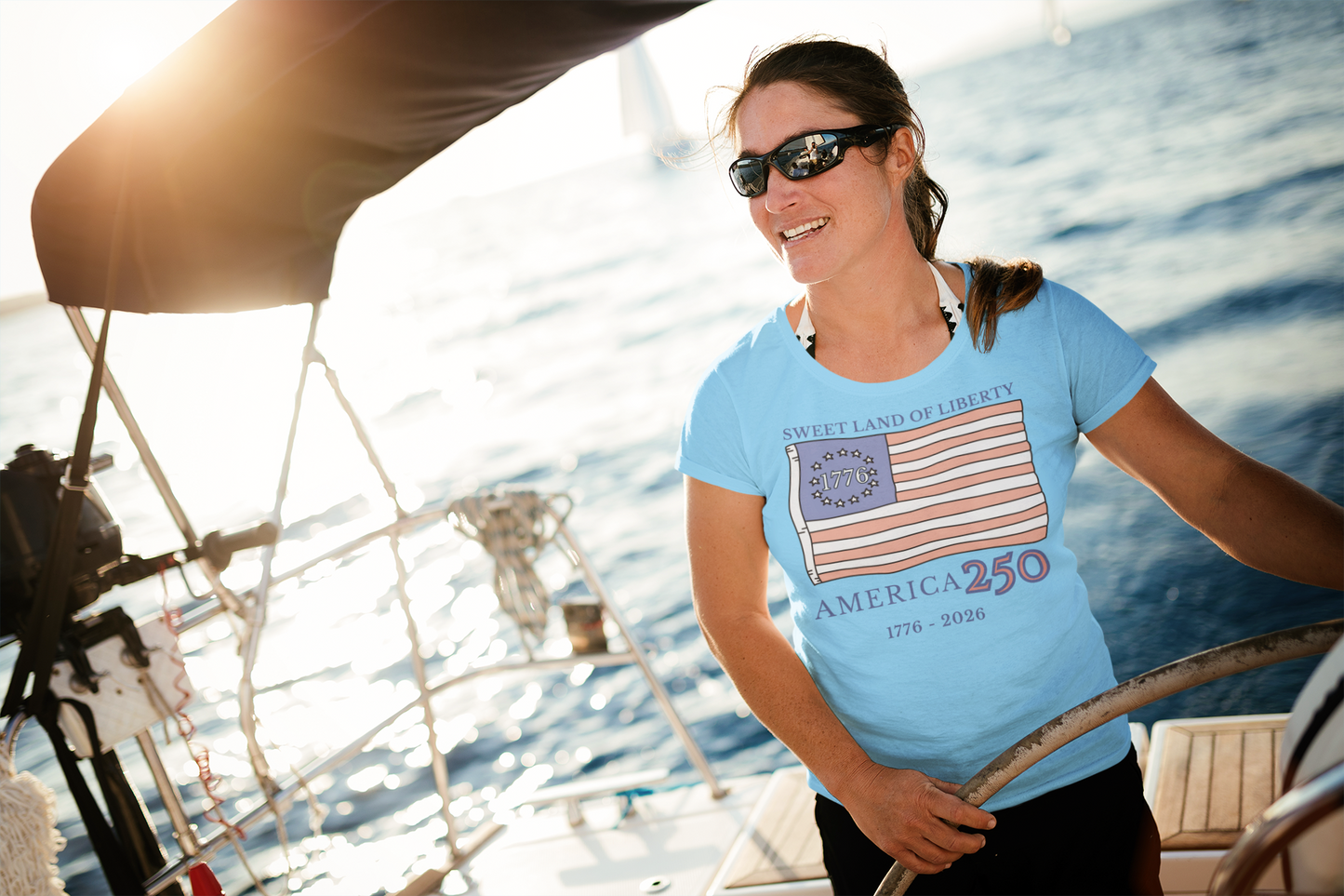 Sweet Land of Liberty - America 250 Tee