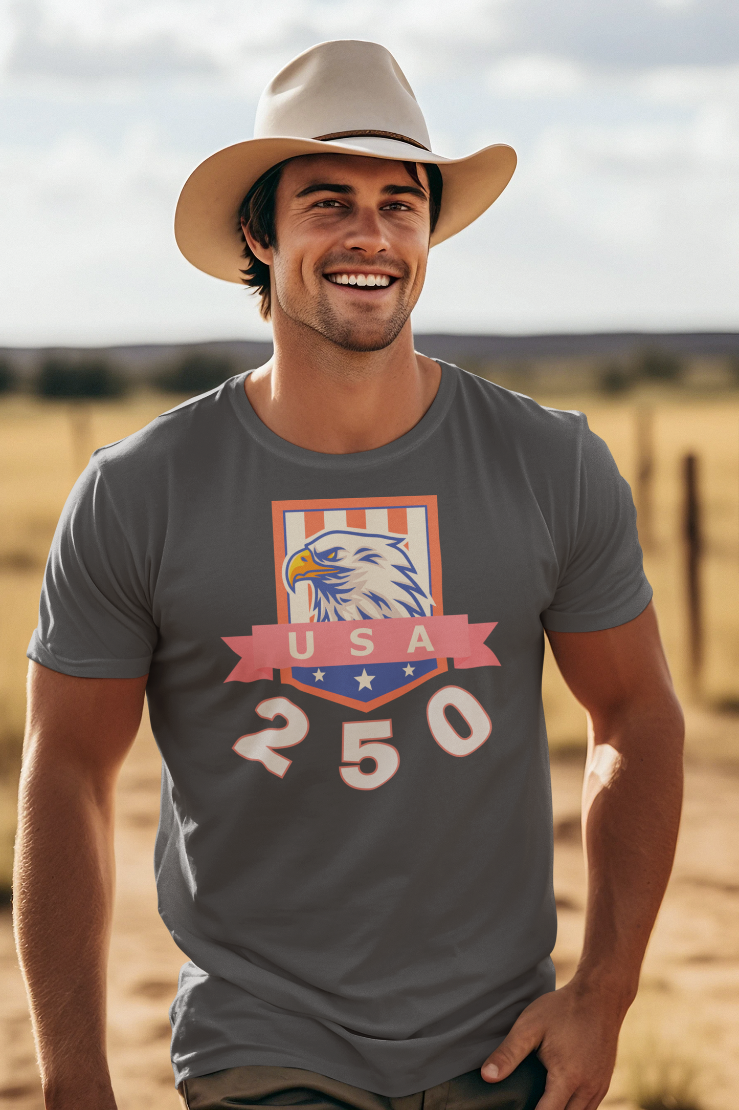 USA 250 Eagle Tee
