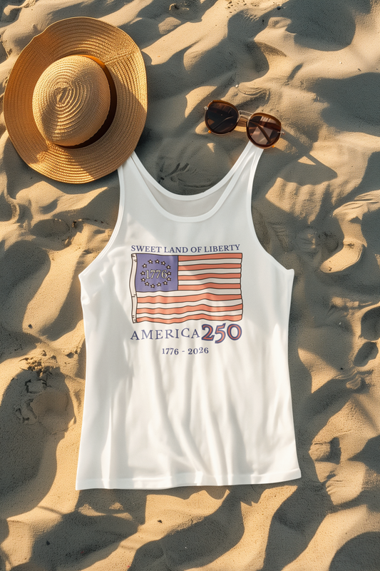 Sweet Land of Liberty - America 250 Flag Tank