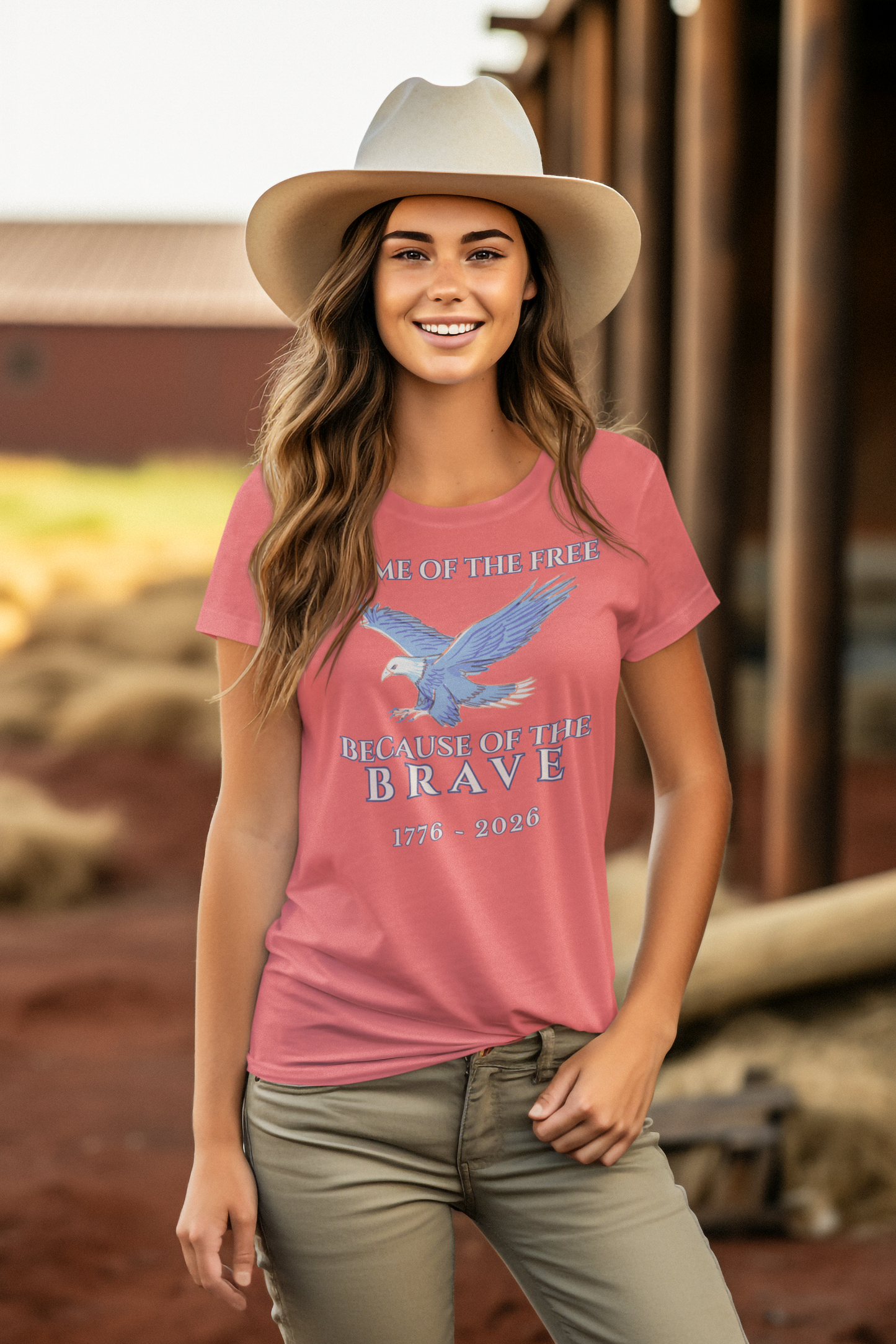 Home of the Free Because of the Brave Tee