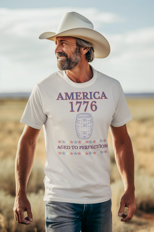 Aged to Perfection Tee - Whiskey Barrel Edition