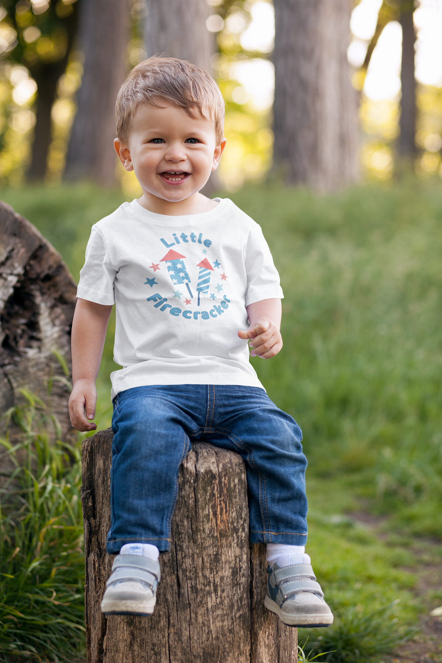 Little Firecracker Toddler Boys Tee