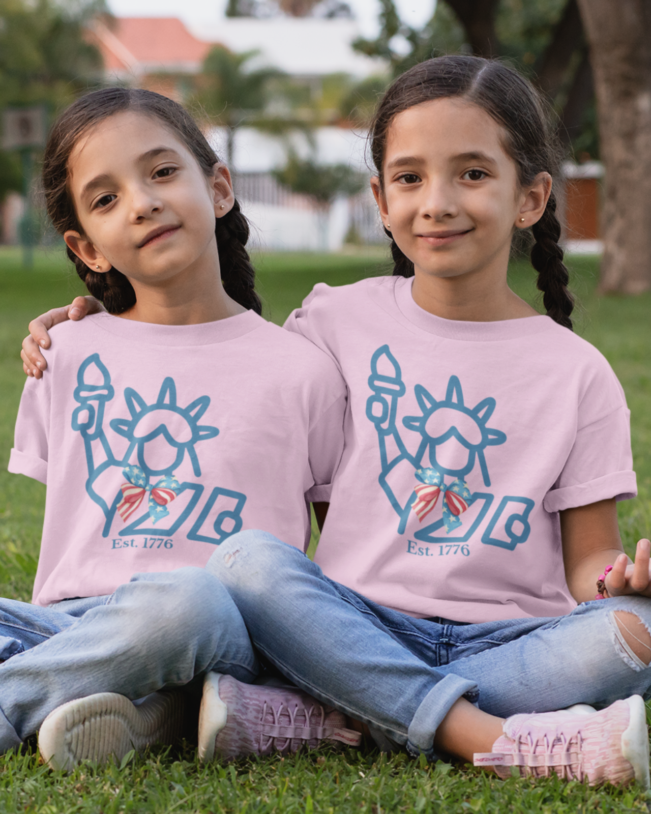 Statue of Liberty EST 1776 Youth Tee