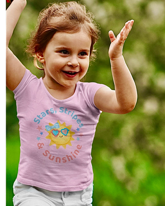 Stars, Stripes & Sunshine Girls Tee