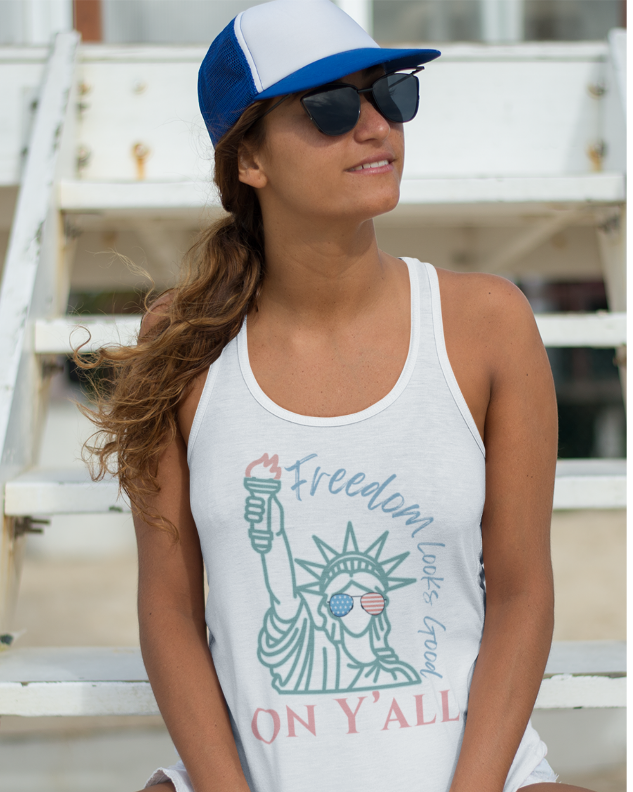 Freedom Looks Good on Y’all Tank