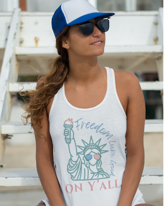 Freedom Looks Good on Y’all Tank