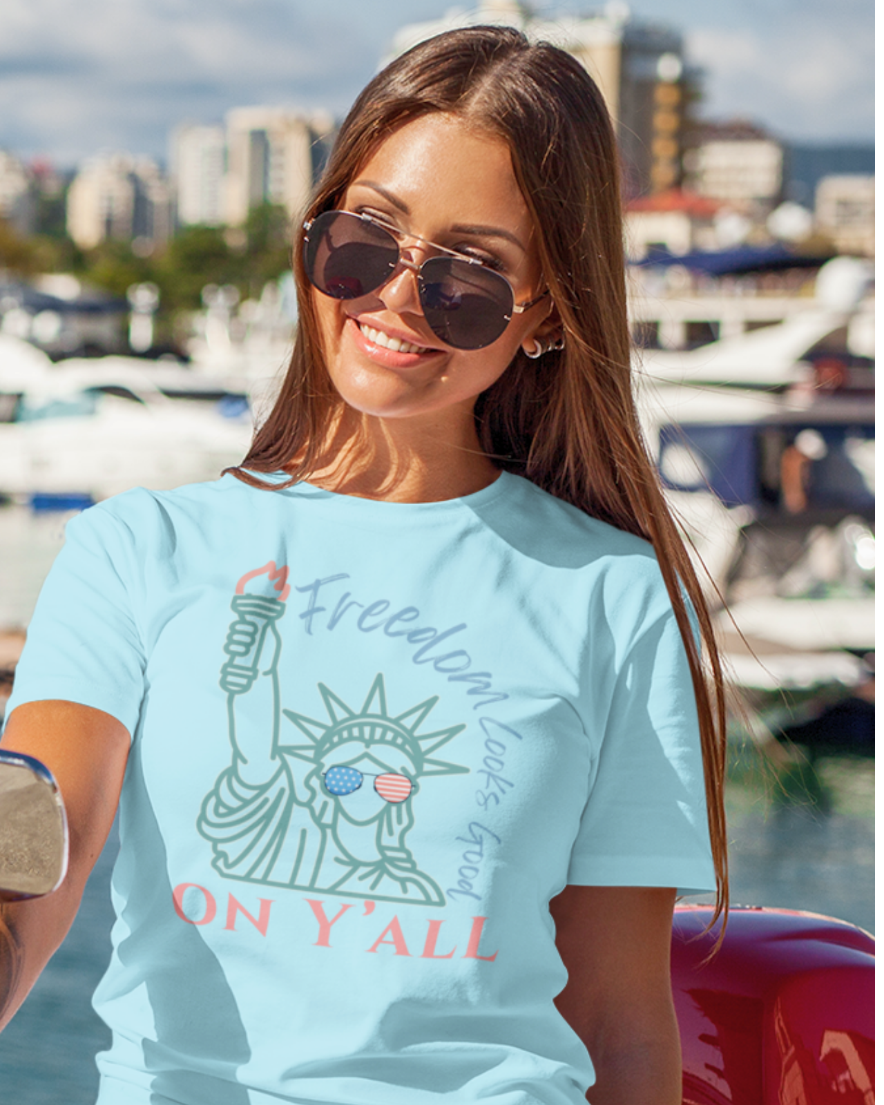 Freedom Looks Good on Y’all Tee