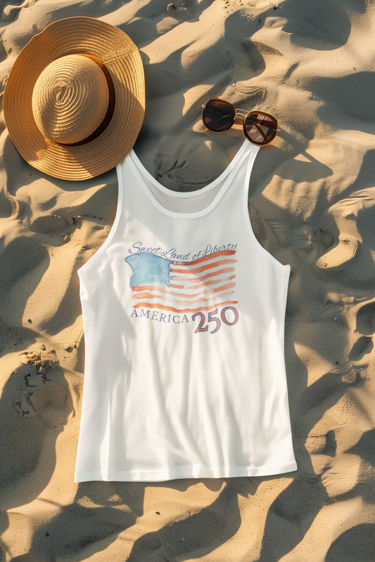 Sweet Land of Liberty - America 250 Flag Tank