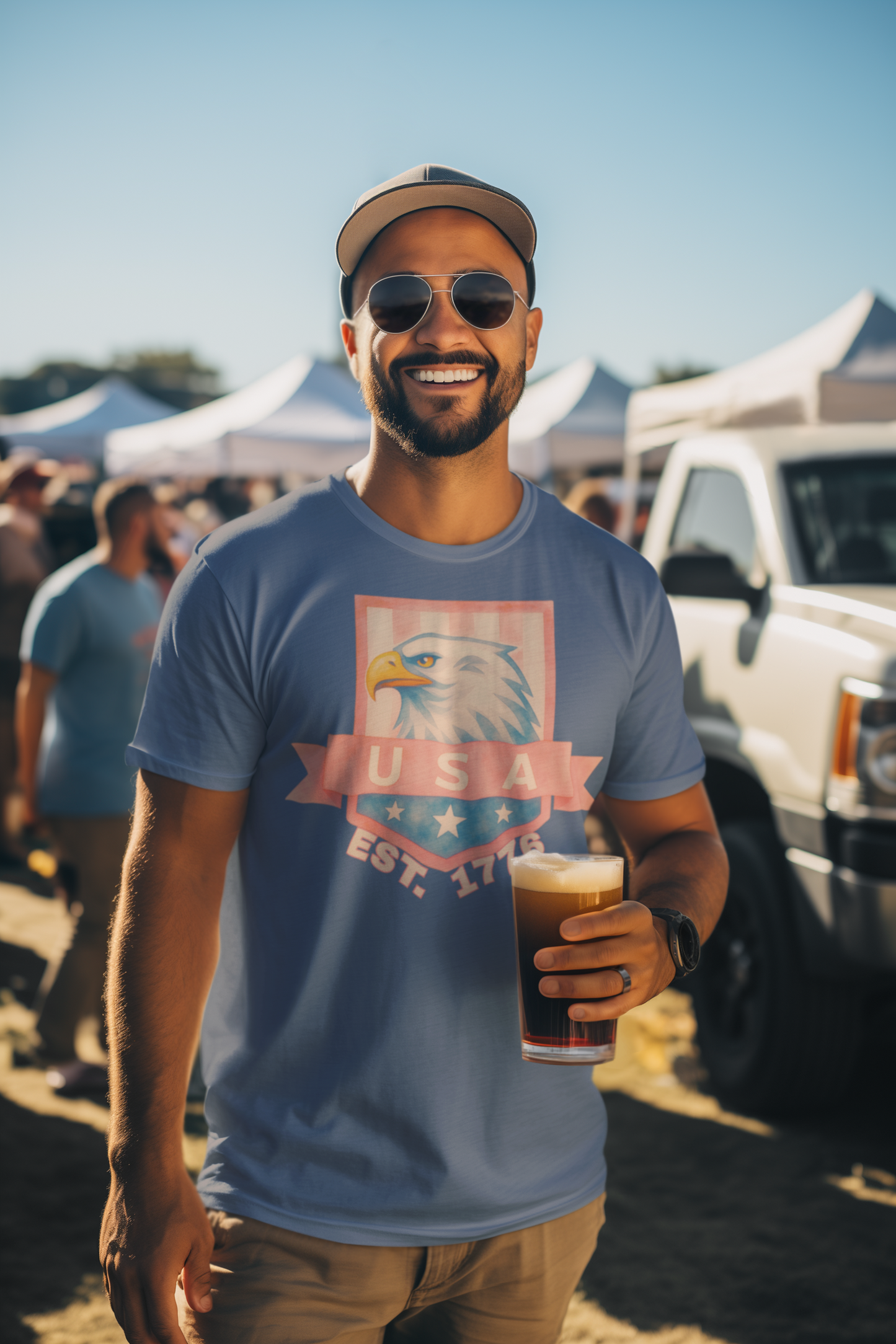 USA 250 Eagle Tee