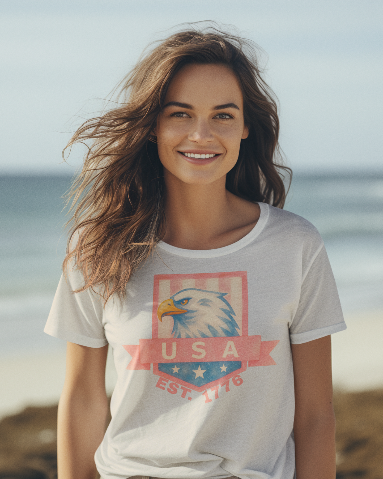 USA 250 Eagle Tee