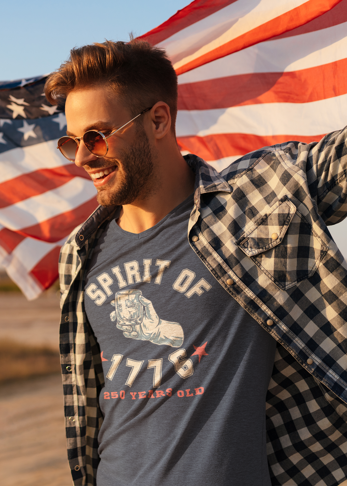 Spirit of 1776 - 250 Years Tee