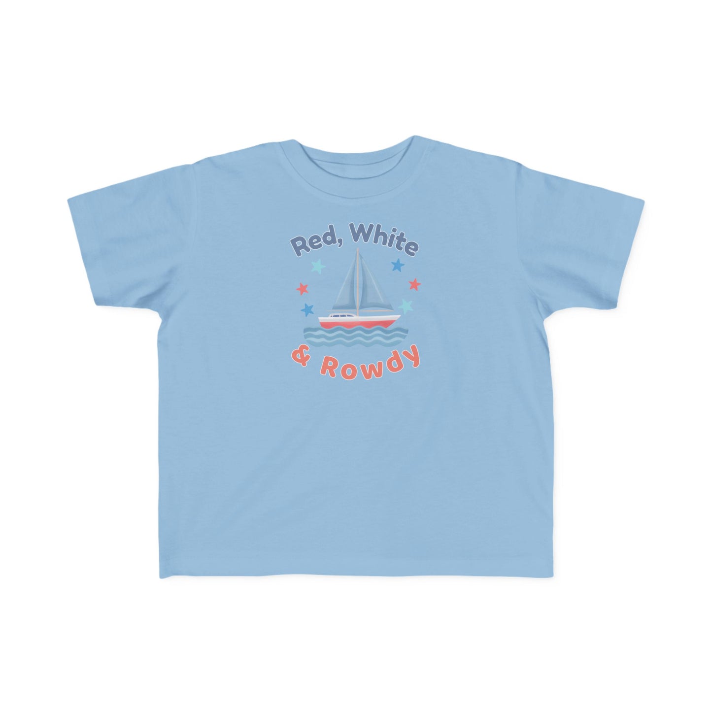 Red, White & Rowdy Toddler Tee