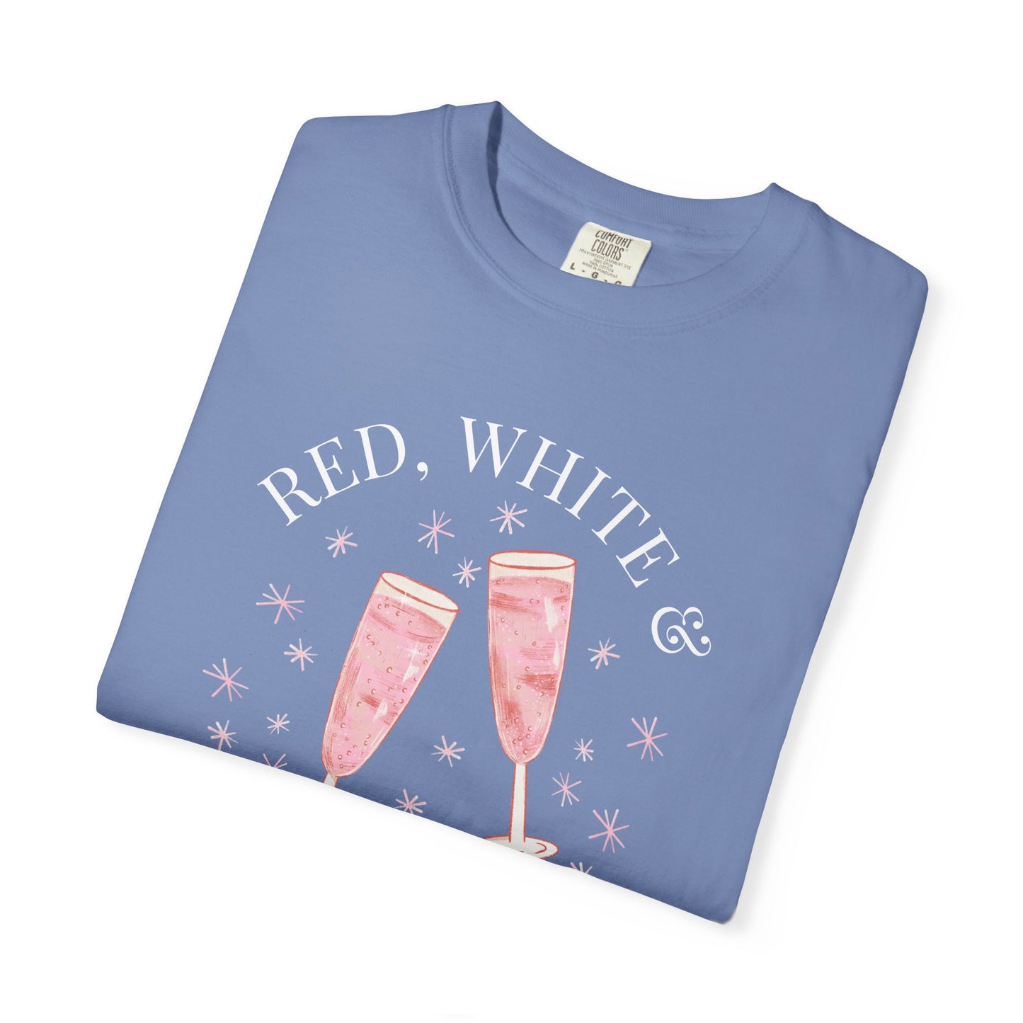 Red, White & Bubbly Tee